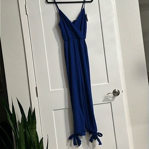 Women’s size small royal blue jumpsuit